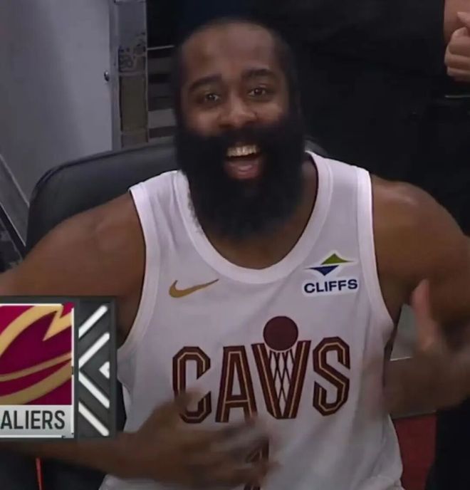 哈登率76人四杀骑士创历史得分助攻双里程碑