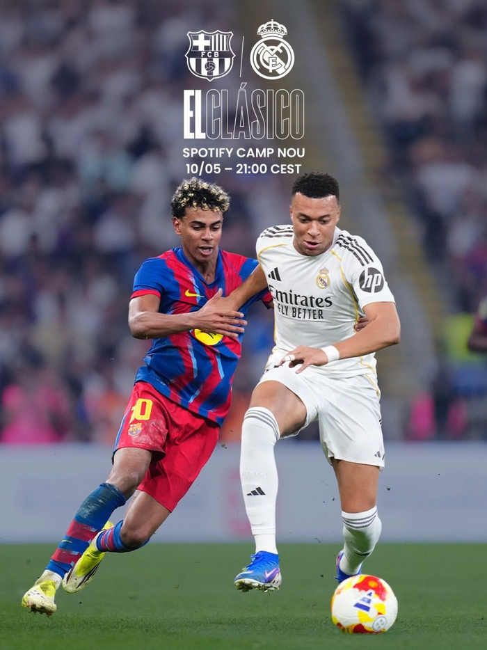 巴萨主场迎战皇马国家德比次回合时间公布 西甲