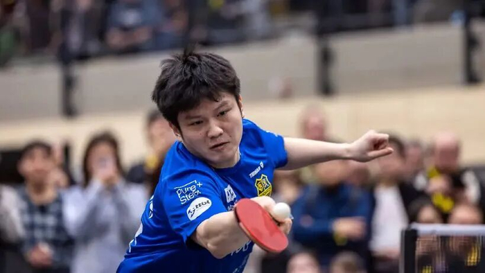 中国乒乓冠军樊振东加盟杜塞尔多夫俱乐部，开